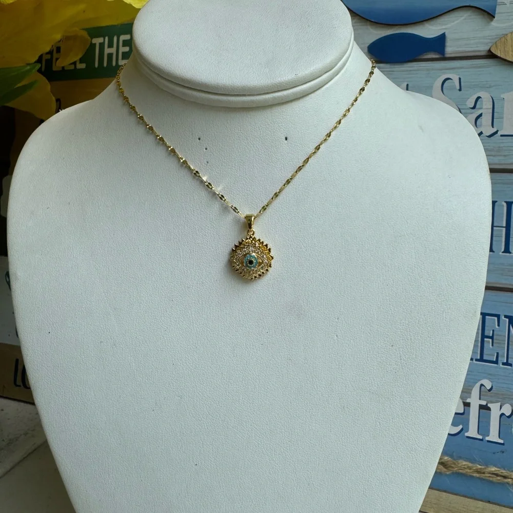 Evil eye necklace